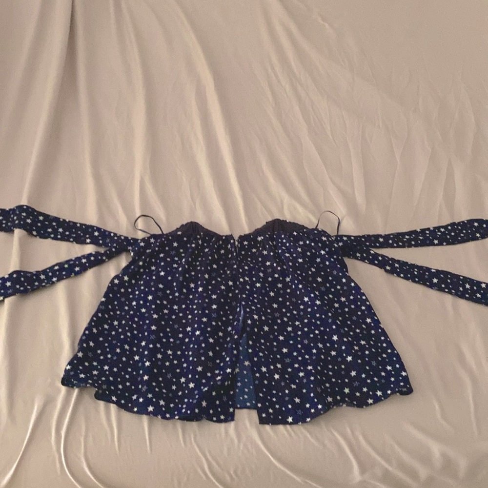 Tie up tube top